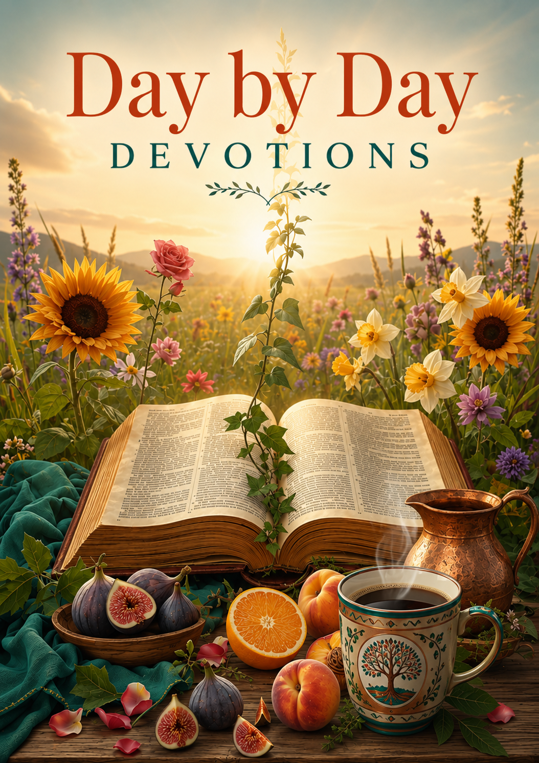 Day by Day Devotional Book Graphic